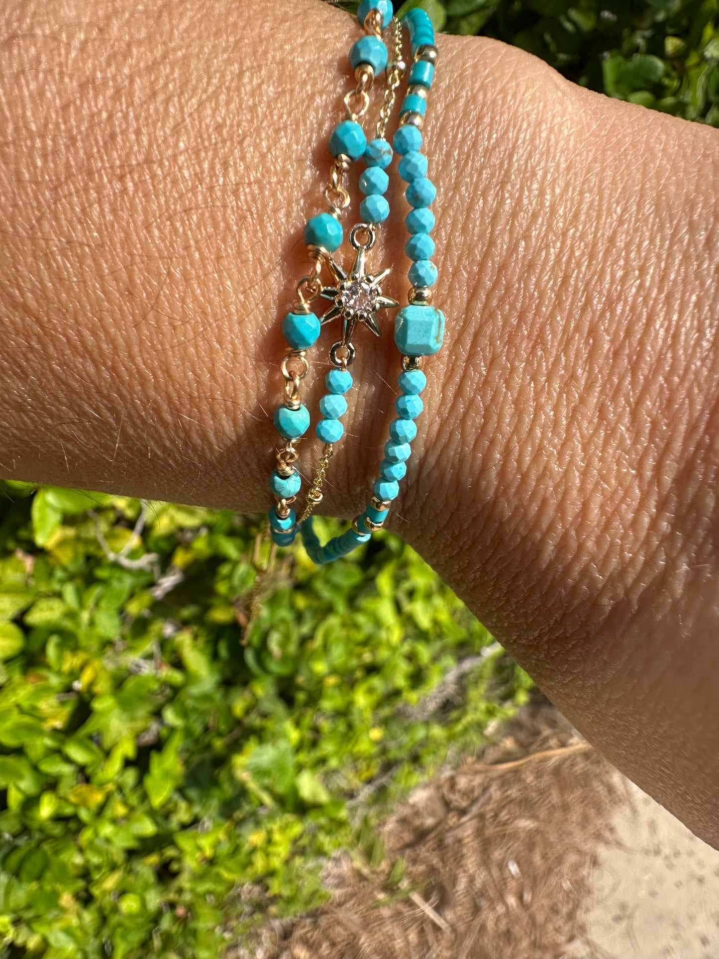 Turquoise Multi Layer Bracelet