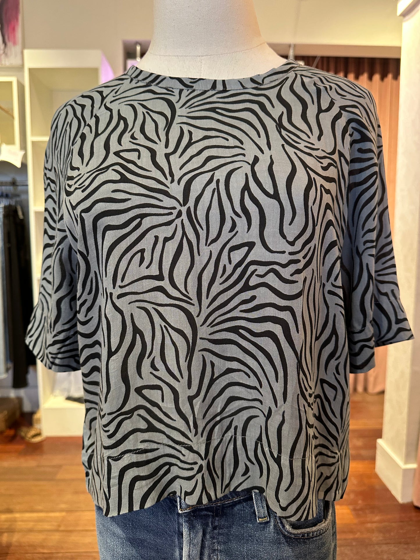 Coralie Top - Raye Grey