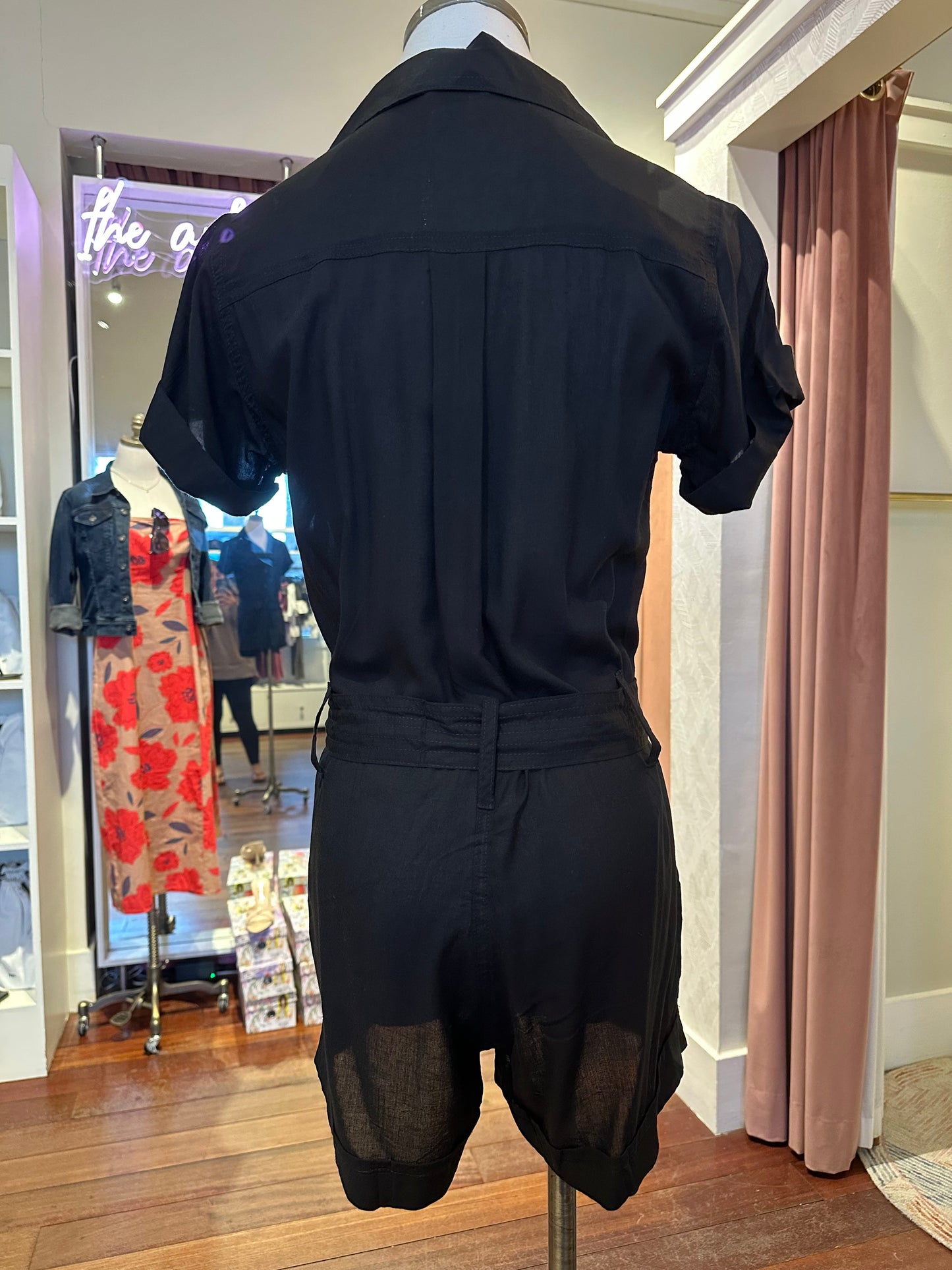 Zuri Romper - Black