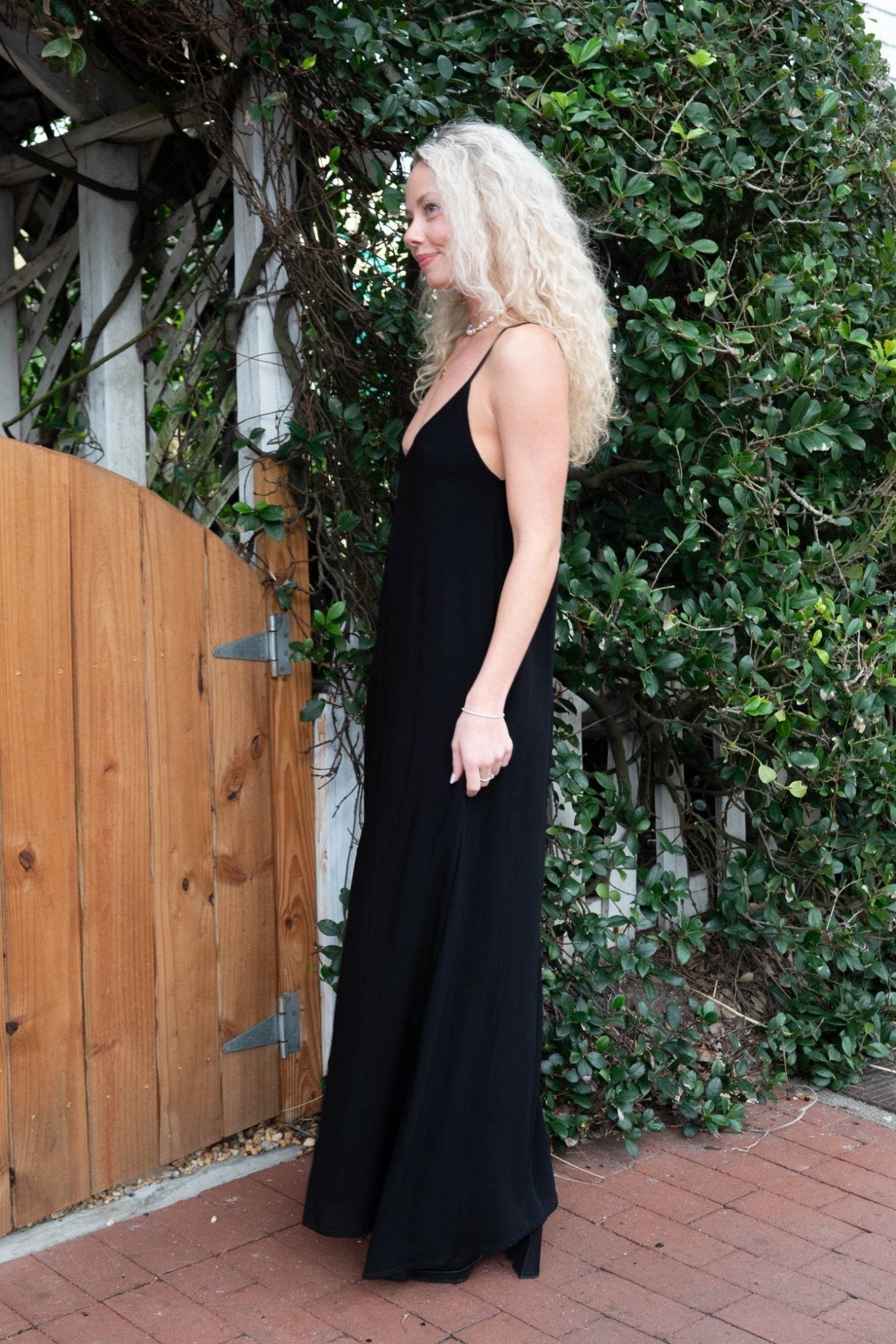 Eluna Maxi Dress - Black