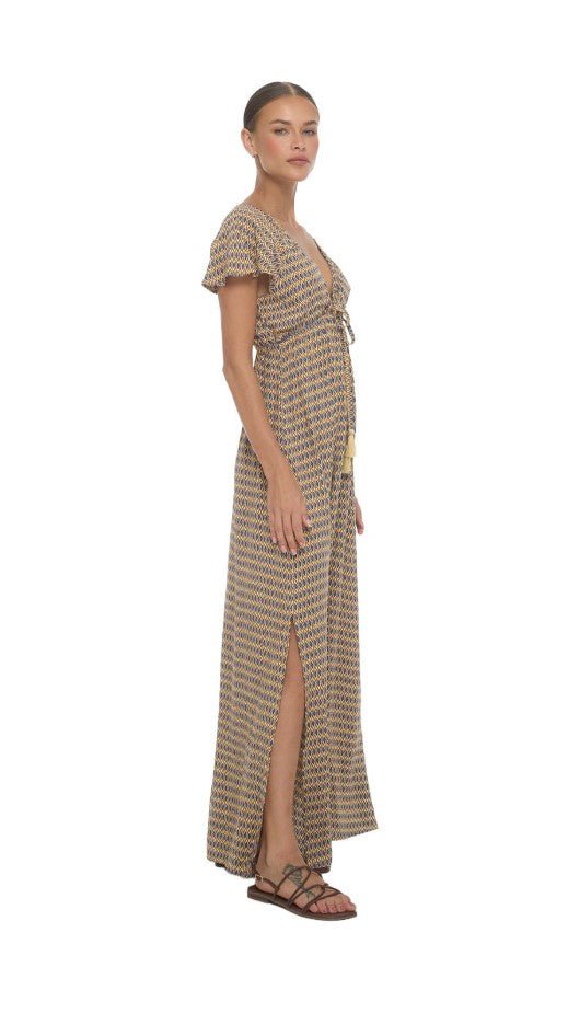 Lailani Maxi Dress - Kiva Blue