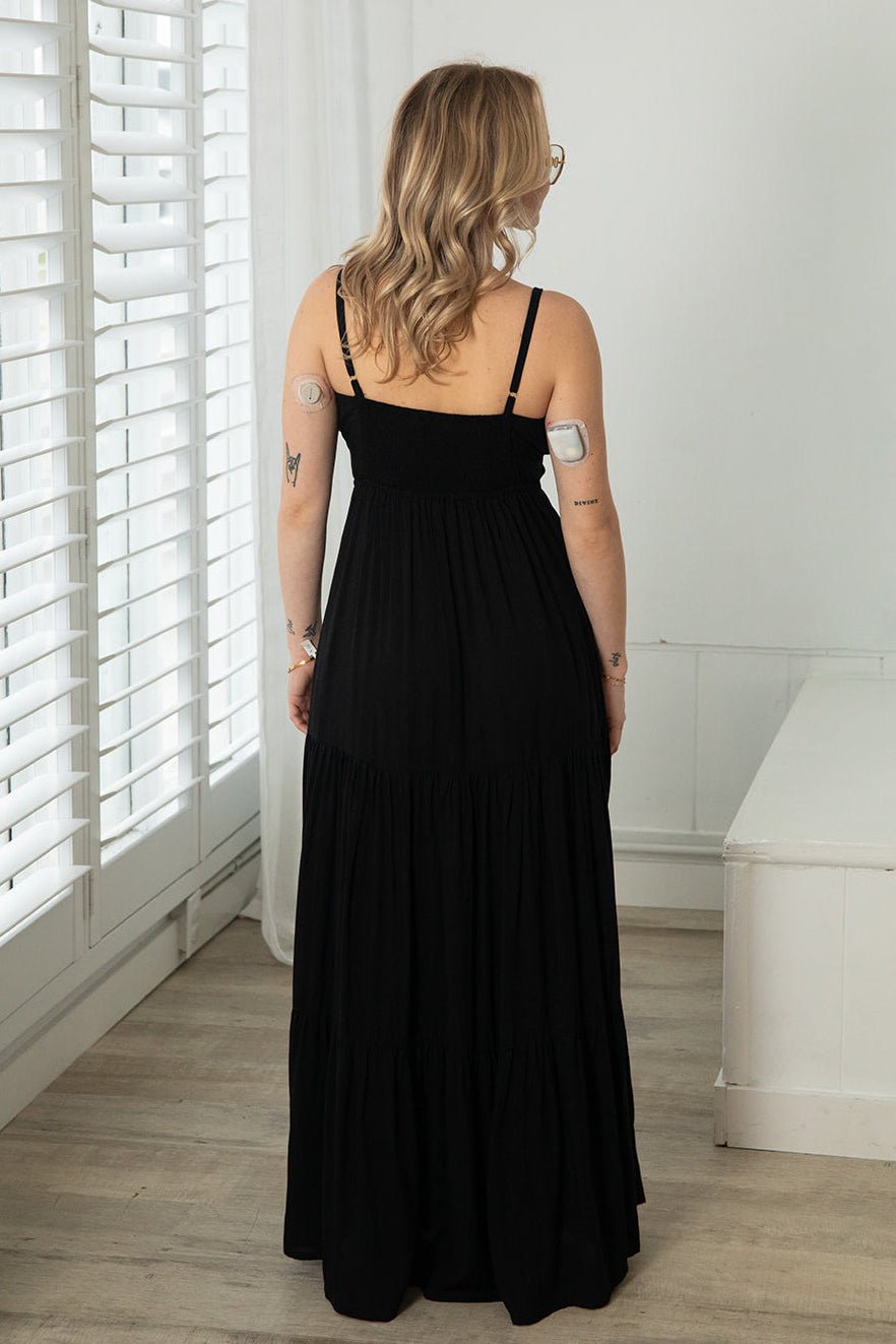 Zana Maxi Dress - Black